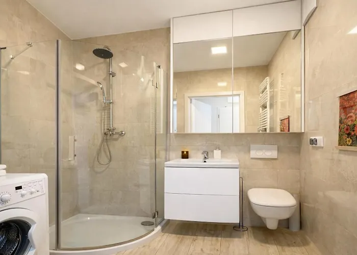 Apartamento Klimatyzowany Nad Odra - Kurkowa 14 Centrum Wrocław